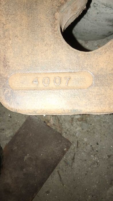 Pesos originais trator Deutz 26 kg