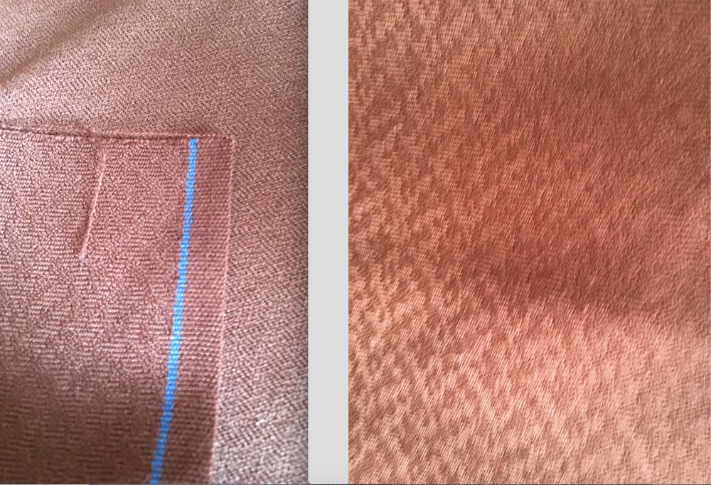 Отрезы ткани, нитки, пуговицы