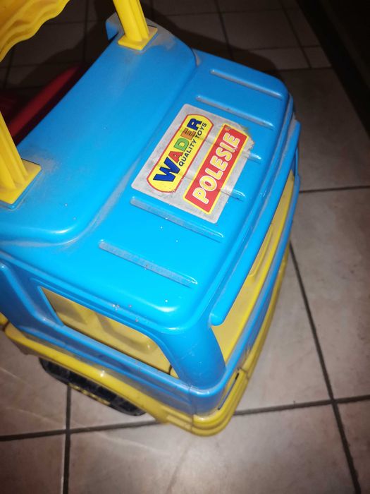 Duży jeździk wywrotka Wader