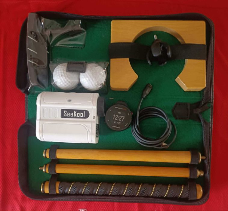 Conjunto Putter de Golfe dobrável