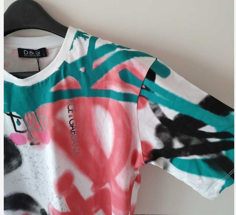 Dolce & Gabbana T-shirt graffiti designer