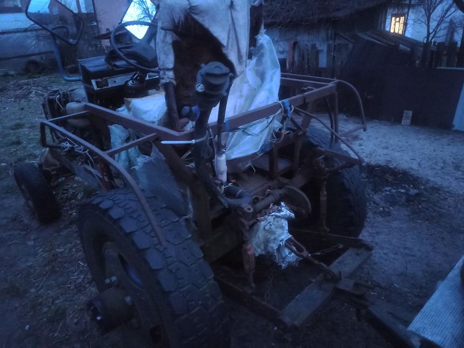 Трактор саморобний