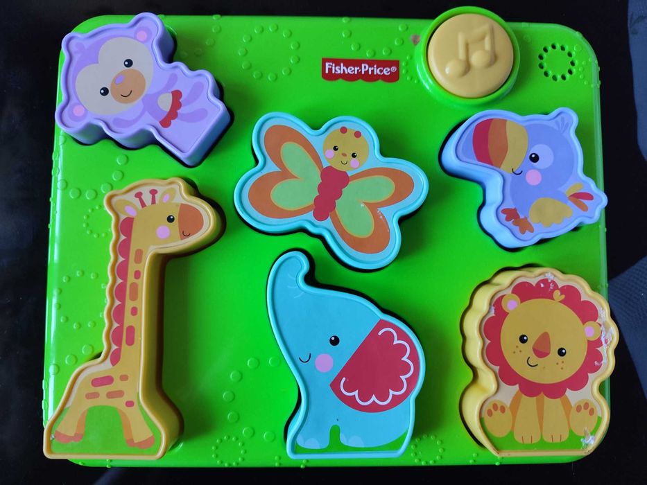 Quebra-Cabeça Da Selva Musical - Fisher Price