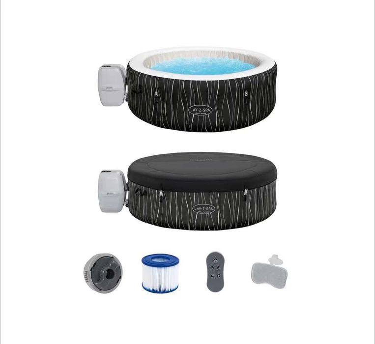 Lay-Z-Spa  LED Jacuzzi 196x66