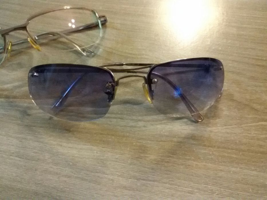 Okulary damskie zerówki i drugie lekko niebieskie gratis