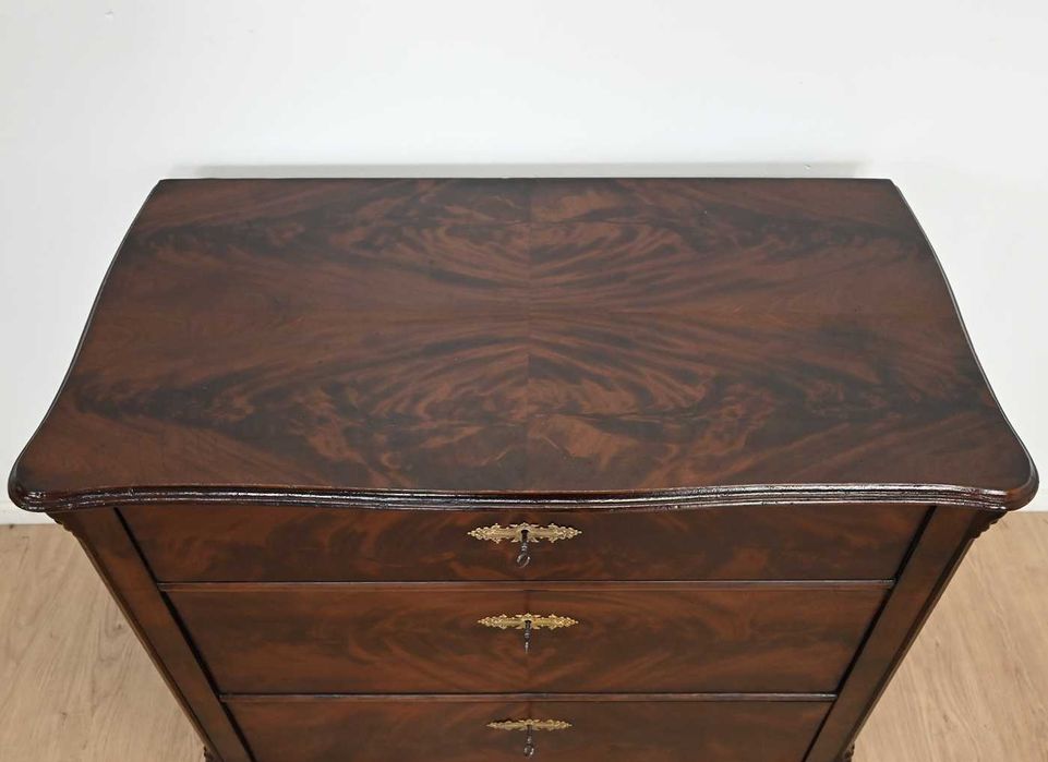 mahoniowa komoda filipowska 021007