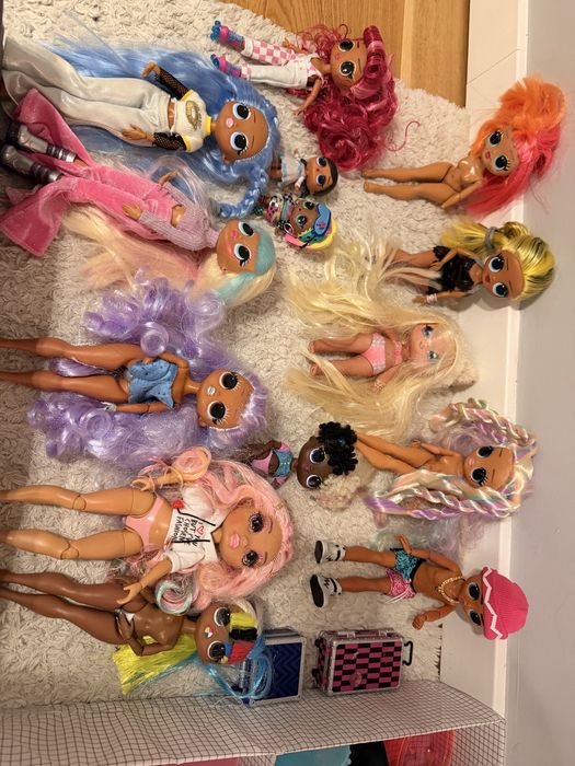 L.O.L omg ogromny zestaw lalki i akcesoria