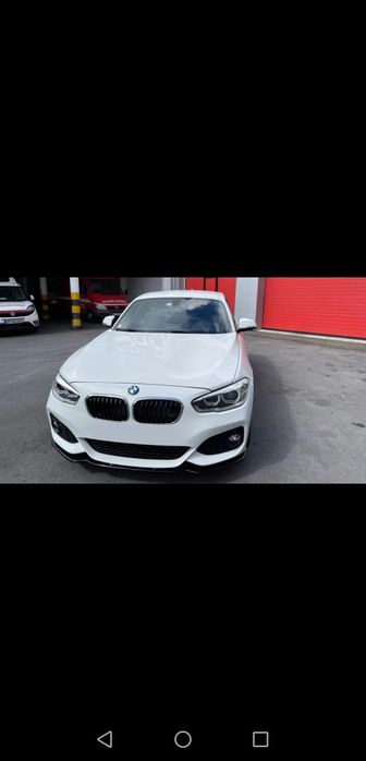 LIP SPOILER Frente PALA ABA LÂMINA BMW SÉRIE 1 F20 F21 M PERFORMANCE