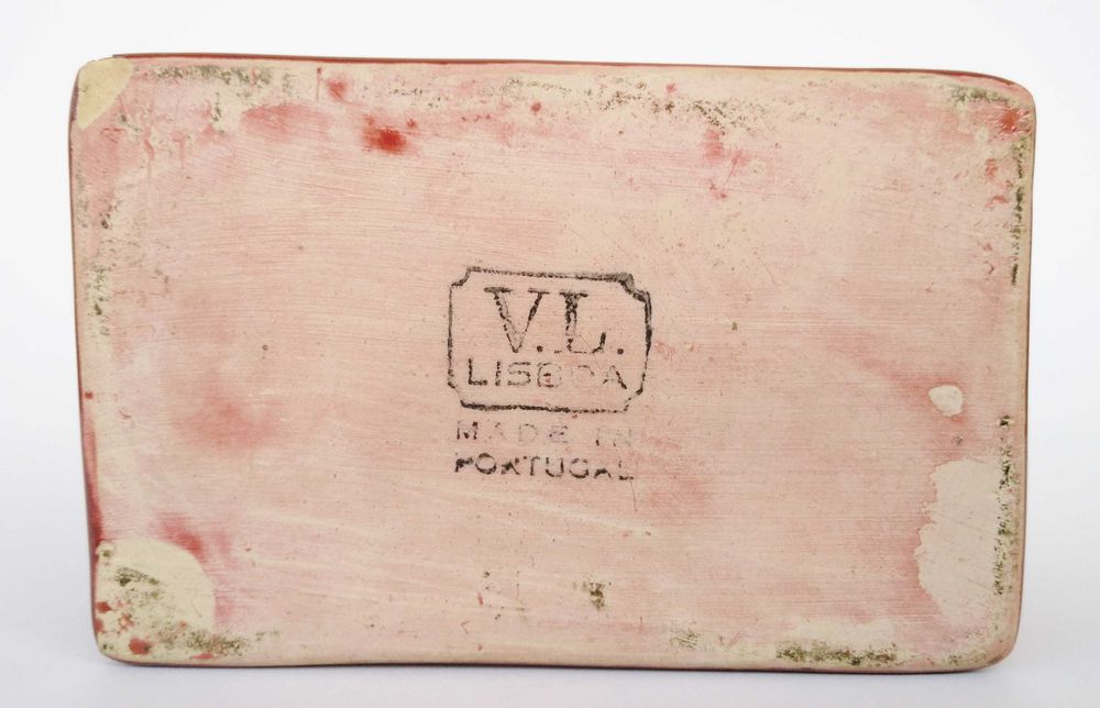 Cão de Foo em cerâmica da Fábrica Viúva Lamego