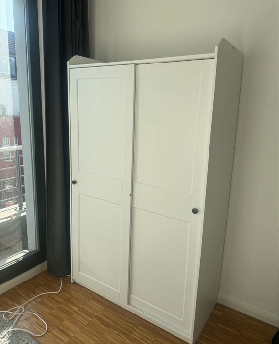 Szafa IKEA Hauga 200x120x55 biała