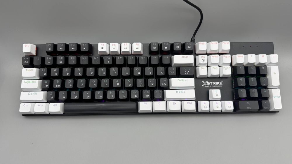 Механическая‼️клавиатура RGB XSTRIKE X-1010 104 Gaming 104 key Red