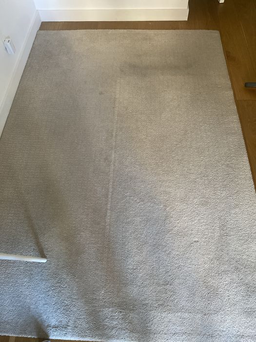 Tapete Ikea Bege com pêlo curto
