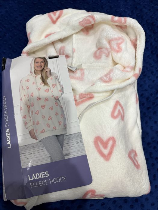 Bluza ocieplana, bluza damska, bluza polarowa, bluza misiowa, l/xl