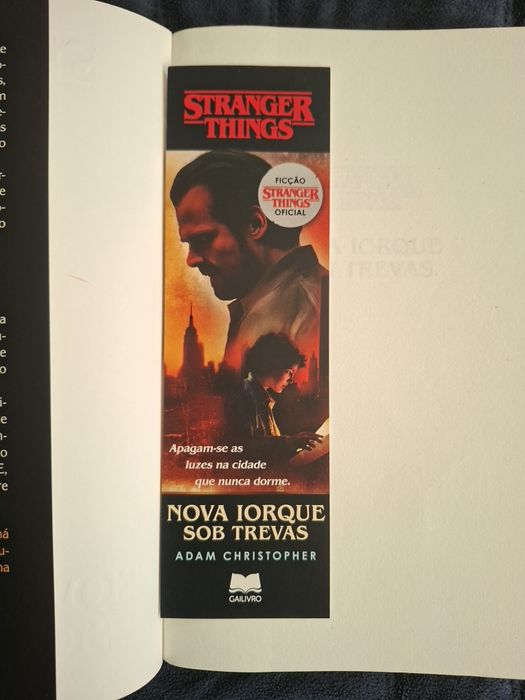 Livro Stranger Things - Nova Iorque Sob Trevas