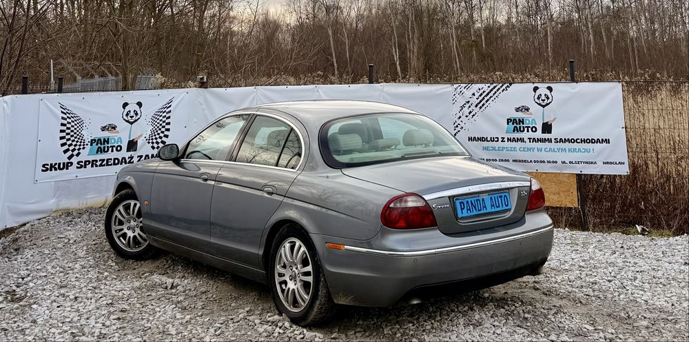 Jaguar S-Type 2.7D ~ Automat ~ Klima ~ Lift ~ Skóry ~ 2007 ~ Alu