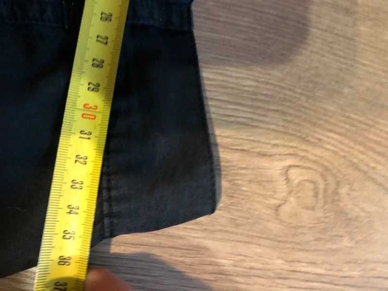Spodnie proste duże nogawki kieszenie baggy