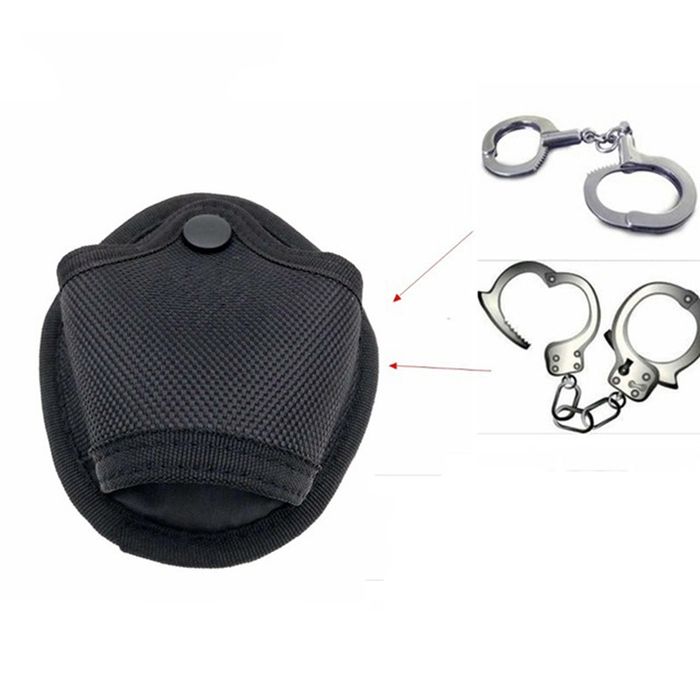 Porta Algemas em Nylon Preto