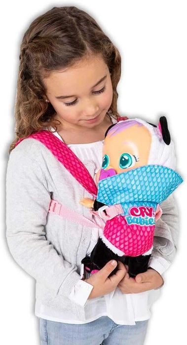 Дитяча переноска кенгуру для ляльок Cry Babies IMC Toys