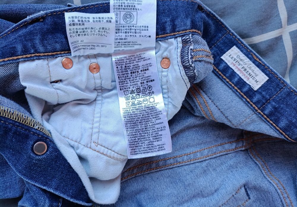 Джинсы Levi's 501 30/32 premium