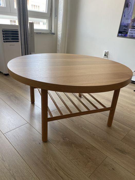 Mesa de centro de carvalho