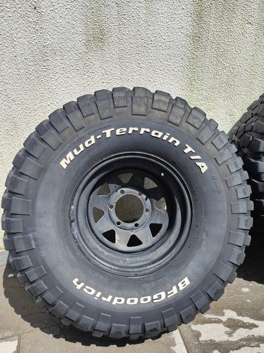 Jantes 15 e pneus 35 bfgoodrich mud