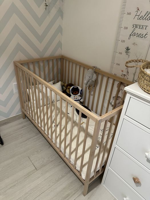 Cama ikea crianca e colchao