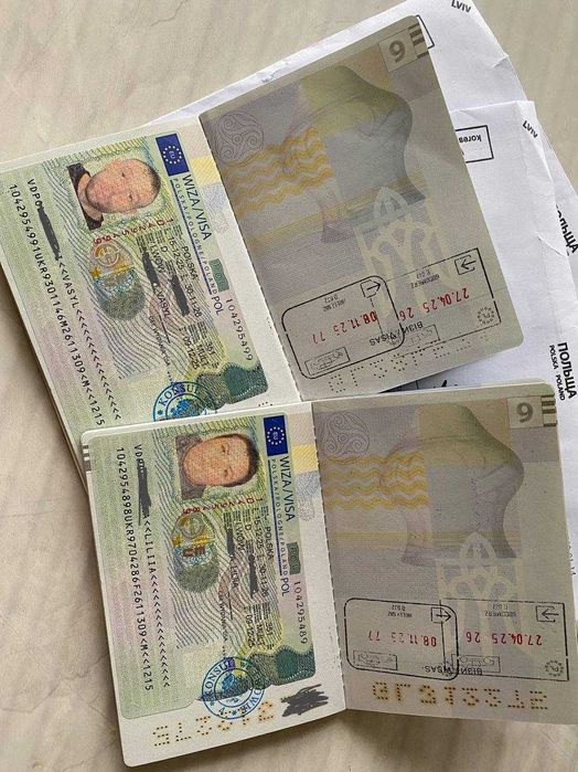 Польська робоча віза, віза без присутності, віза на рік за 7 днів!