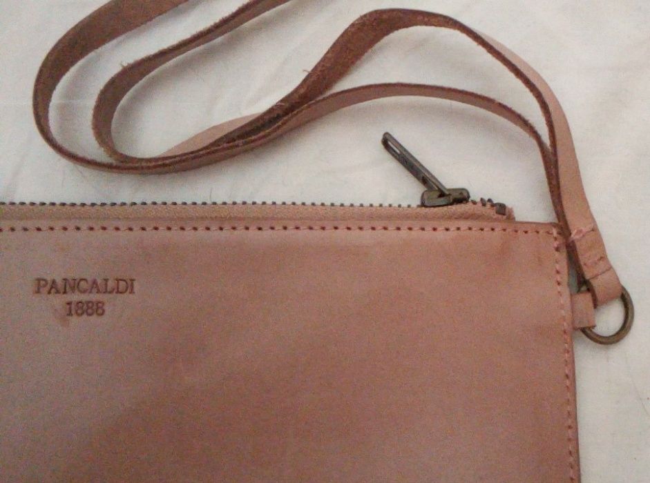 Bolsa de mão em pele Pancaldi 1888 - 2 unidades