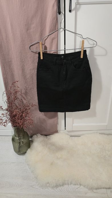 Missguided jeansowa spódniczka r.36