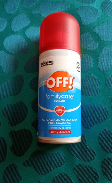 OFF! Family Care suchy aerozol spray przeciw komarom 100 ml