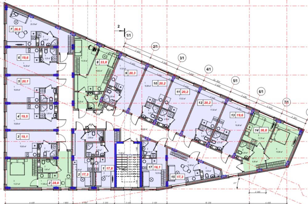 1-кімнатна квартира за адресою (площа 20,3 м²) - Atlanta.ua - фото 4