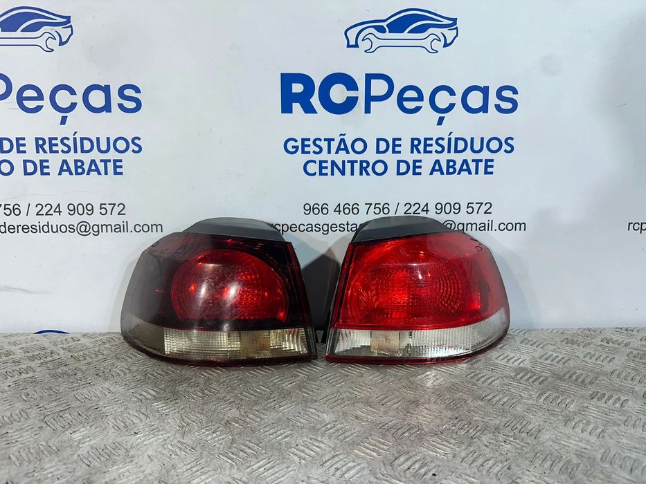 Conjunto Farolins Tras Traseiro Esquerdo Direito Original Volkswagen