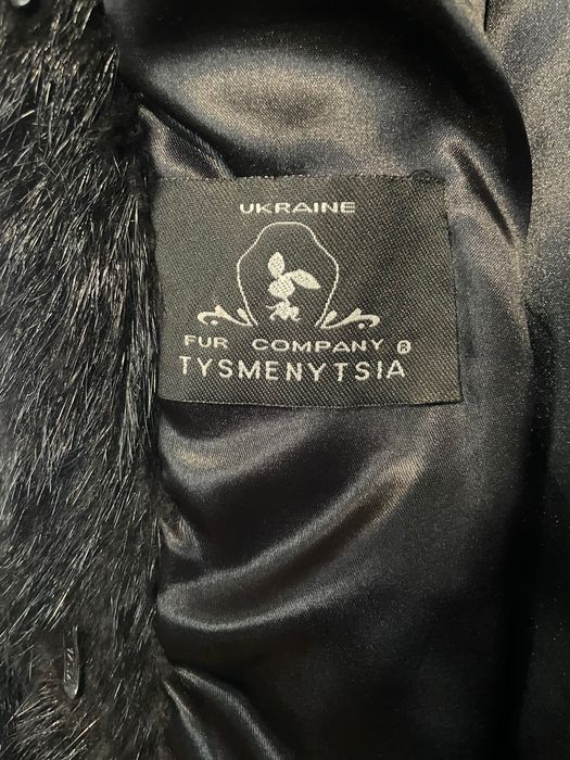 Шуба з натуральної стриженої нутрії (під норку)