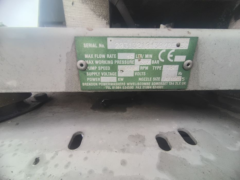 Myjka spalinowa mobilna