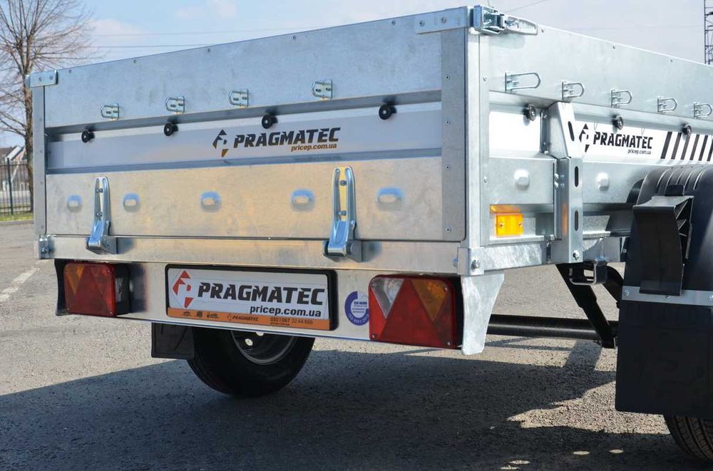 Легковий причіп ПРАГМАТЕК / легковой прицеп для бизнеса одноосный авто