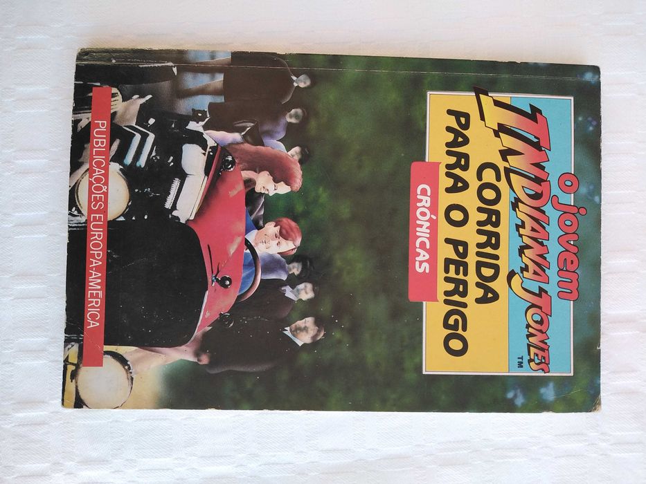 Livro O Jovem Indiana Jones.
