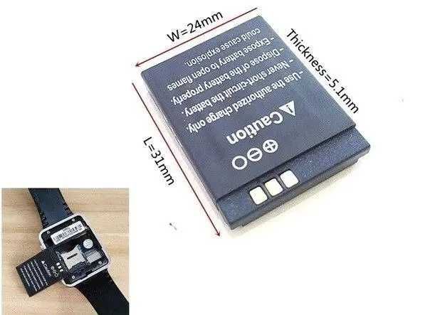 Акумулятор для Smart Watch DZ09
