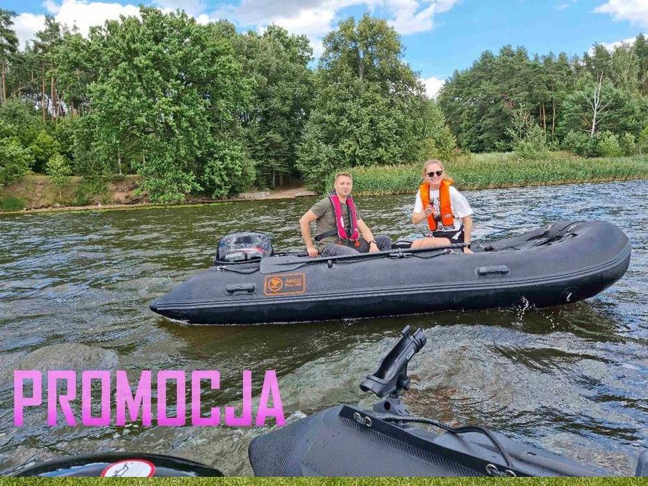 PONTON Argo – Ponton Wędkarski z Mocą i Przestrzenią dla 1-5 Osób!‼️