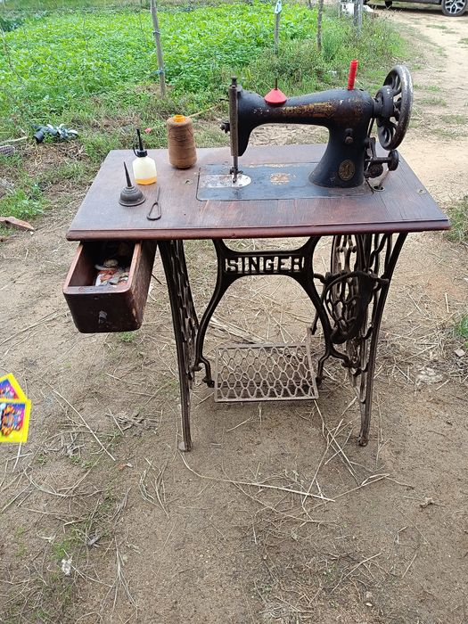 Máquina costura Singer vintage