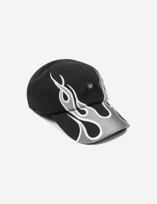 Кепка Yeezy Gap Flame Cap, One size(універсальний розмір), Унісекс, у чорному кольорі.