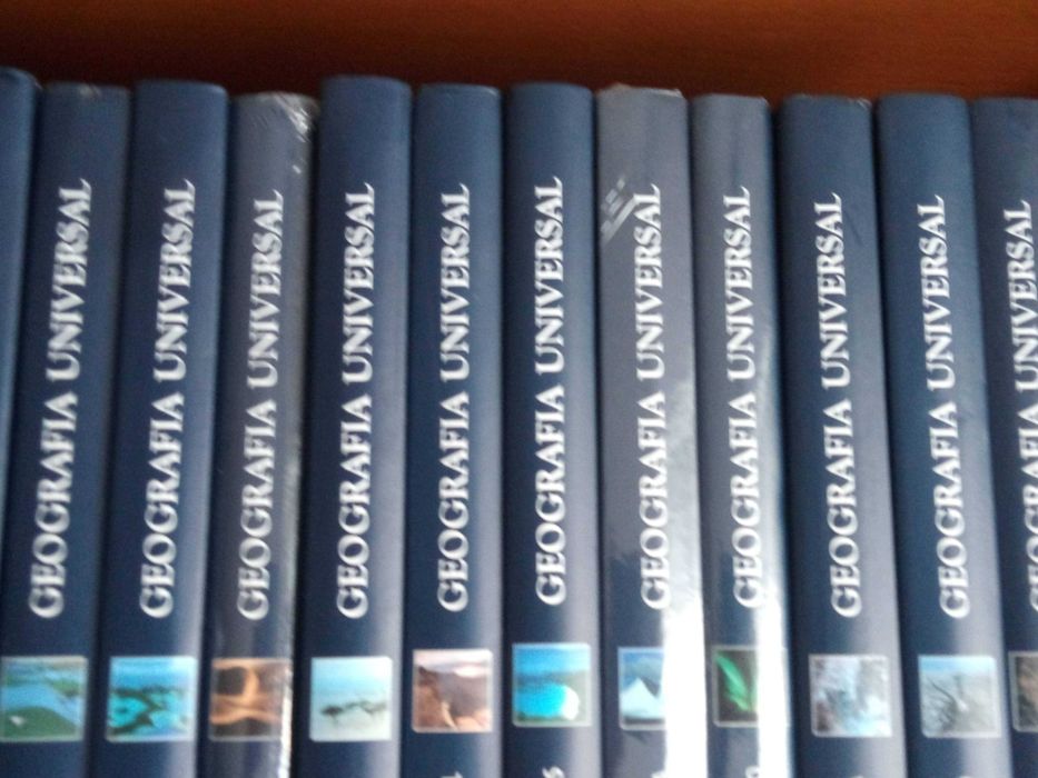 Geografia Universal Grande Atlas do Século XXI 18 volumes, novos