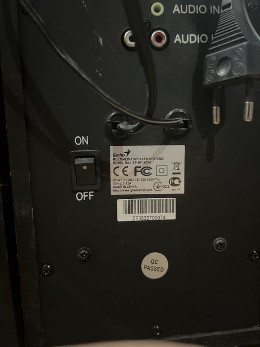 Głosniki Genius 2.0 SP-HF1800A