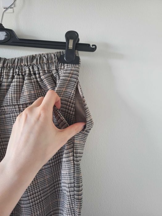 Eleganckie spodnie w kratkę, Sinsay