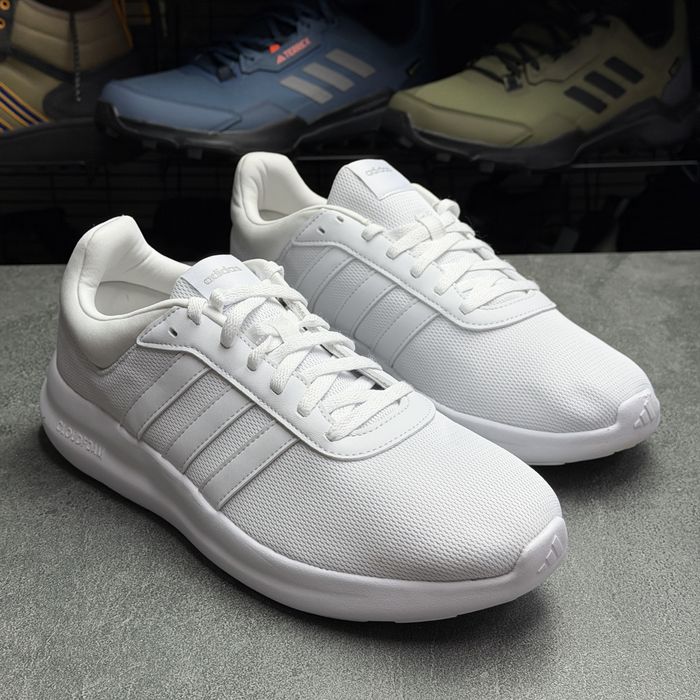 ОРИГІНАЛ 100% Білі сітка кросівки адідас Adidas Lite Racer 4.0 JQ4517 /43р.
