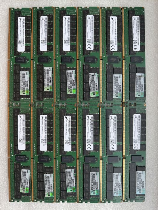 Пам'ять серверна 16GB 32ГБ 64 DDR4 2133/2400/2666/2933 RDIMM ECC Reg