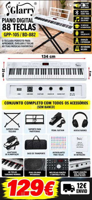 Piano 129€. Oportunidade