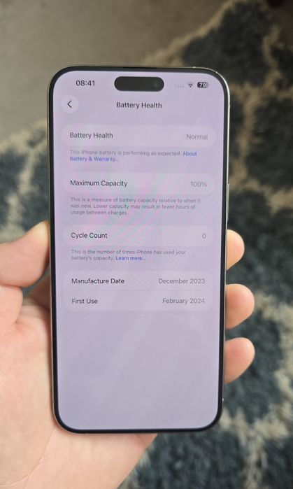 iPhone 15 Pro Max 256GB Natural Titanium