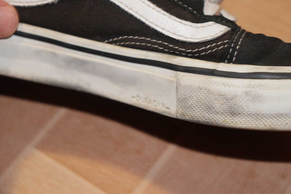 Оригинал кеды Vans Dura Cap для скейта, BMX, самоката / кеди Ванс Венс