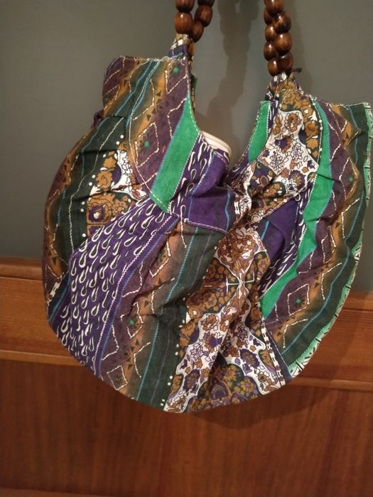 Letnia torebka z tkaniny boho