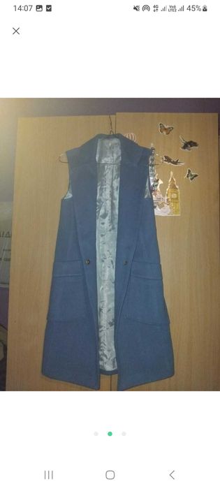 Жіночий подовжений желет